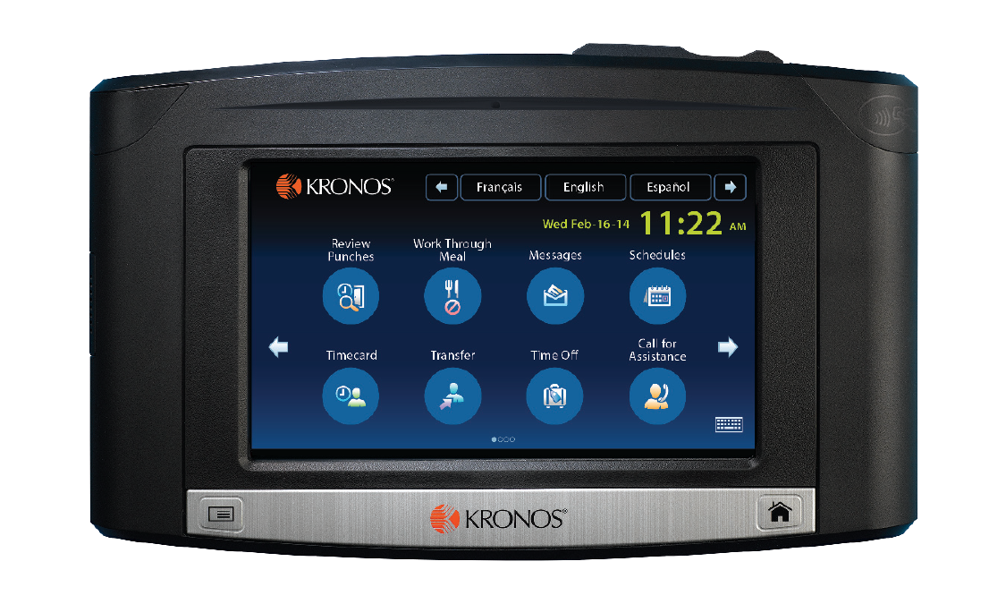 Kronos InTouch Checkmate Payroll